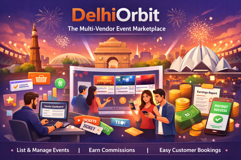 How DelhiOrbit Works As Multi-Vendor